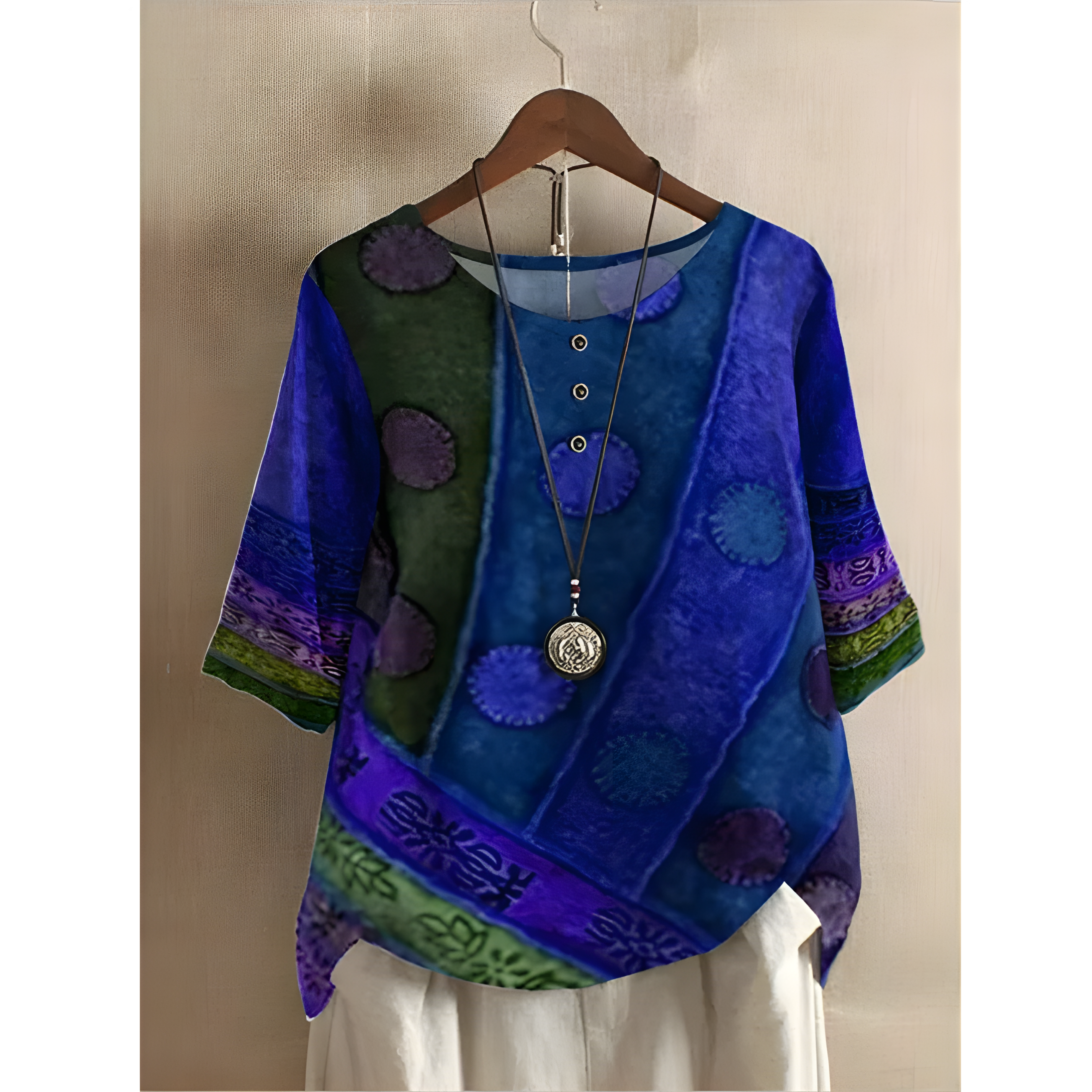 Valarie – Colorful Bohemian Top
